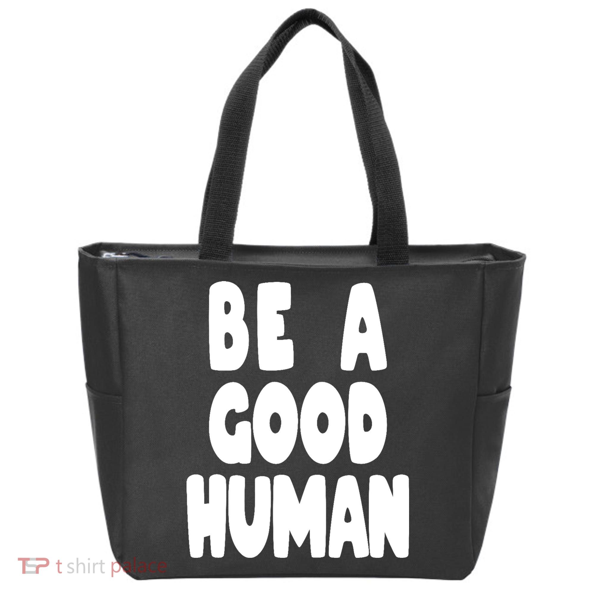 Be A Good Human Faith Tote Bag