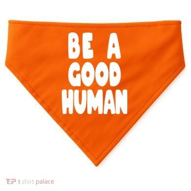 Be A Good Human Faith USA-Made Doggie Bandana
