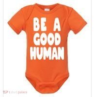 Be A Good Human Faith Baby Bodysuit thumb 0