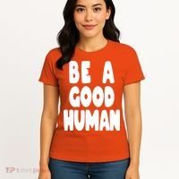 Be A Good Human Faith Women's T-Shirt thumb 4