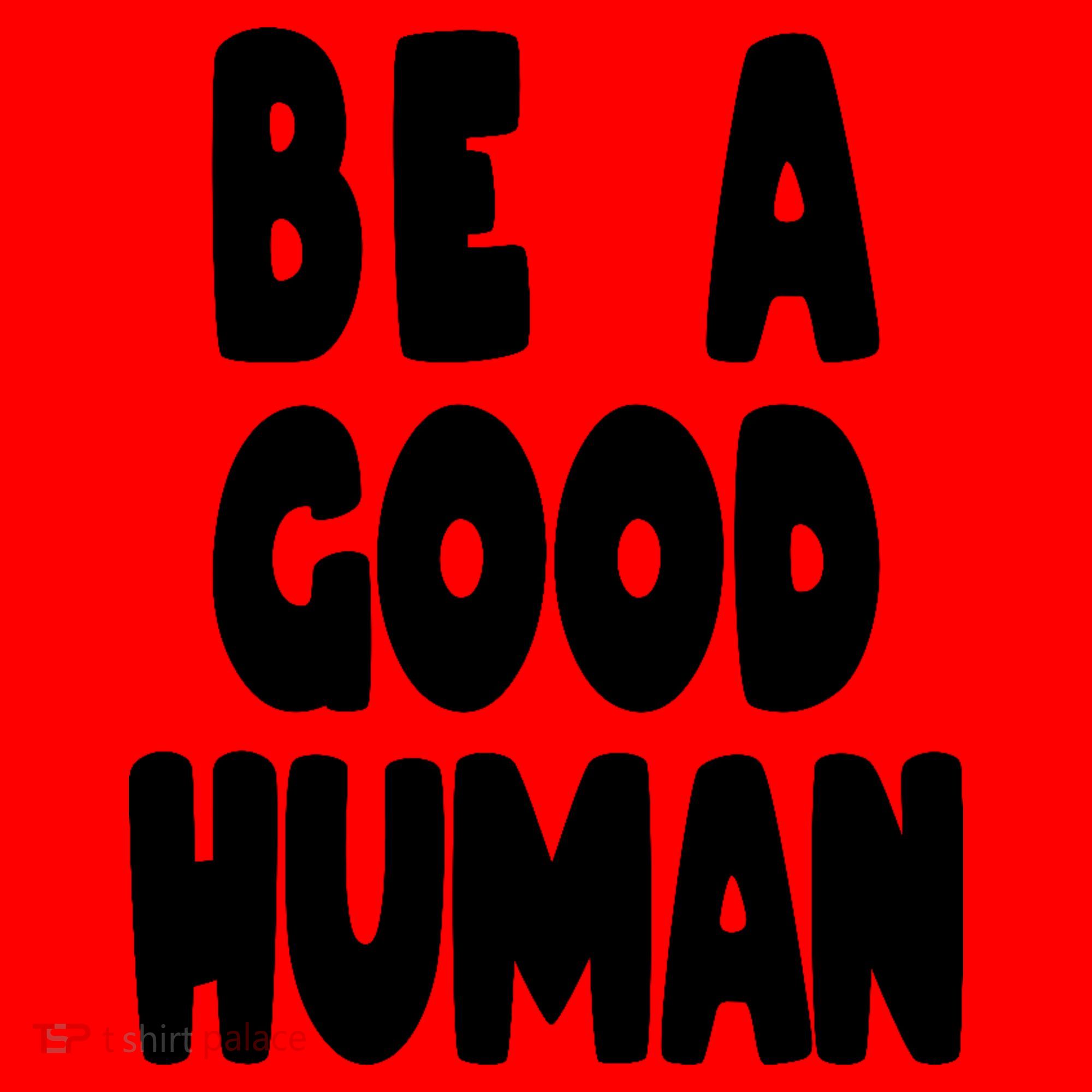Be A Good Human Faith Santa Hat