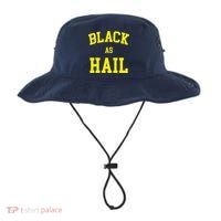 Black As Hail Yellow College Logo Bucket Hat thumb 0