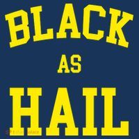 Black As Hail Yellow College Logo Women's Tank Top thumb 5