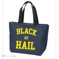 Black As Hail Yellow College Logo Tote Bag thumb 3