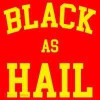 Black As Hail Yellow College Logo Santa Hat thumb 1
