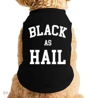 Black As Hail Pride Logo Doggie Tank thumb 0