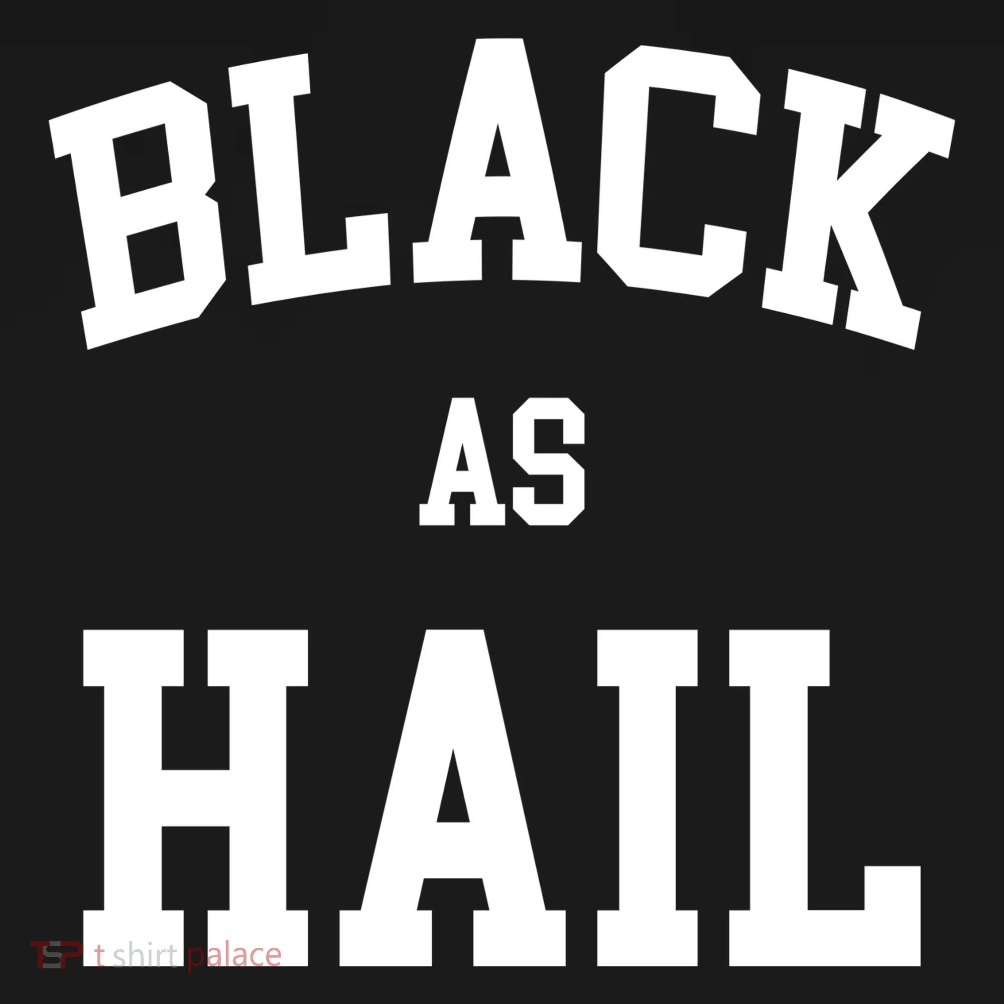 Black As Hail Pride Logo Doggie Tank