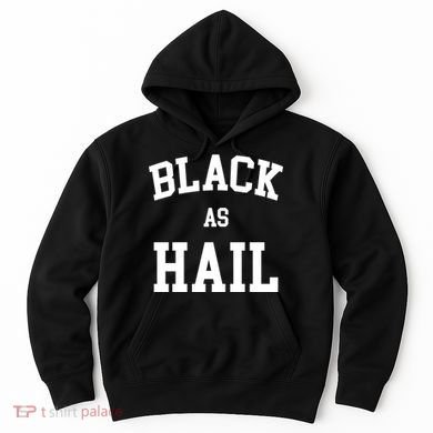 Black As Hail Pride Logo Hoodie