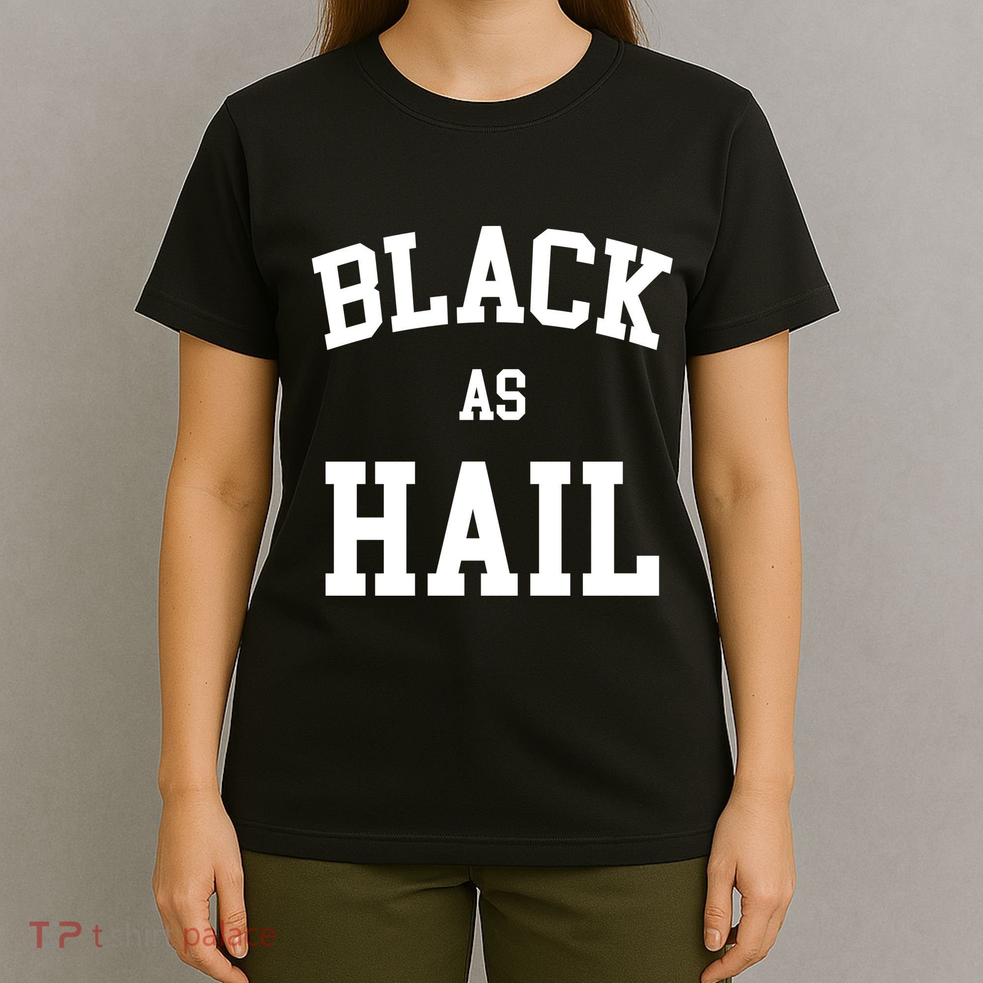 Black As Hail Pride Logo T-Shirt