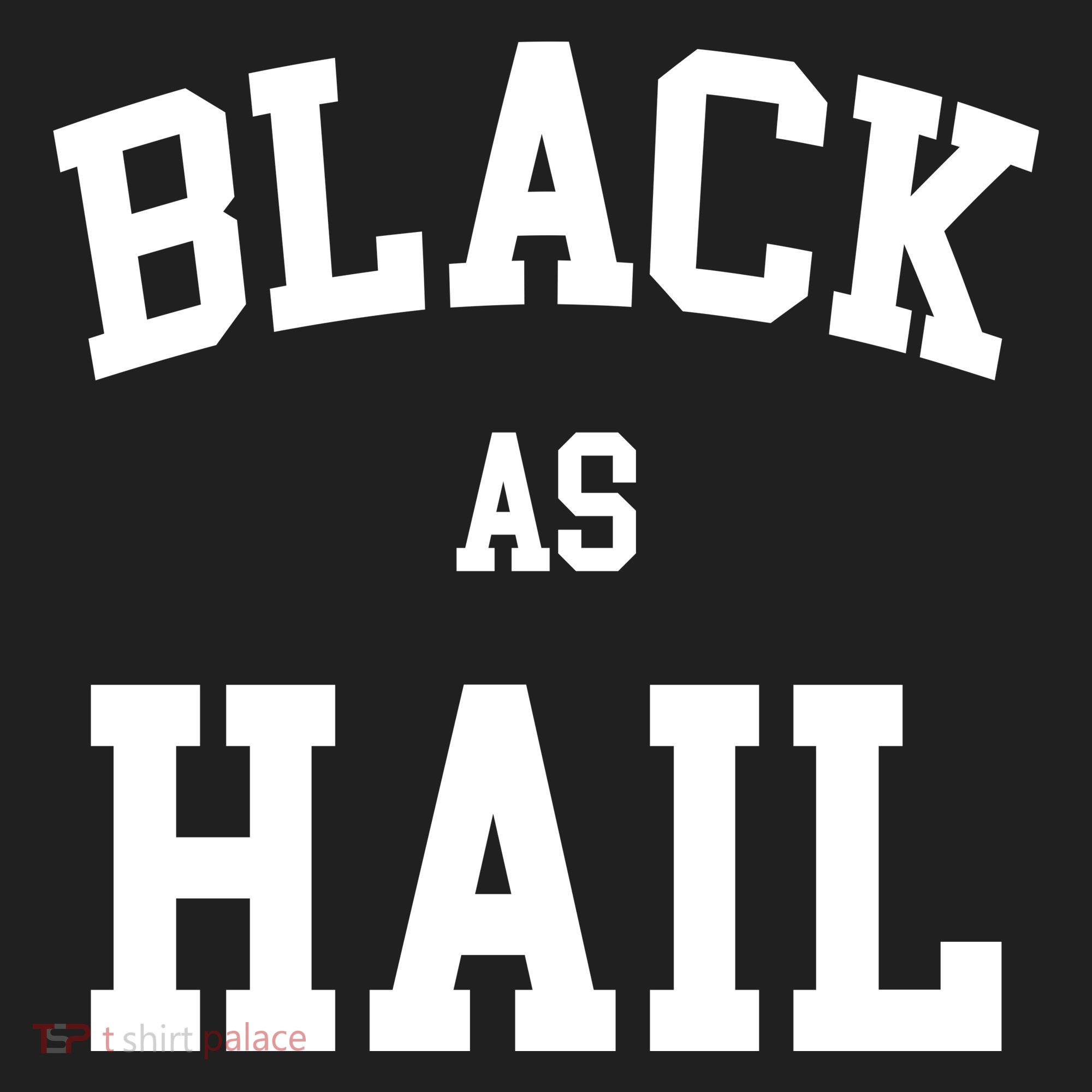 Black As Hail Pride Logo Tumbler