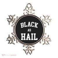 Black As Hail Pride Logo Ornament thumb 0