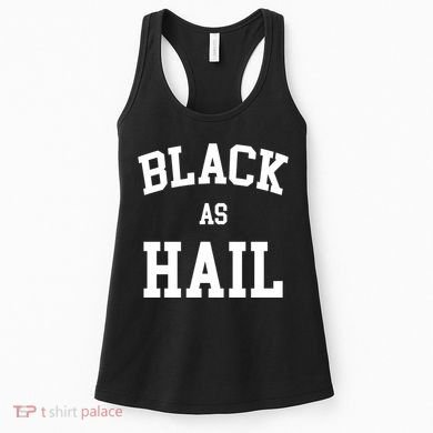 Black As Hail Pride Logo Women's Tank Top
