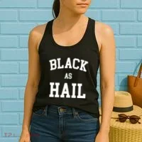 Black As Hail Pride Logo Women's Tank Top thumb 2