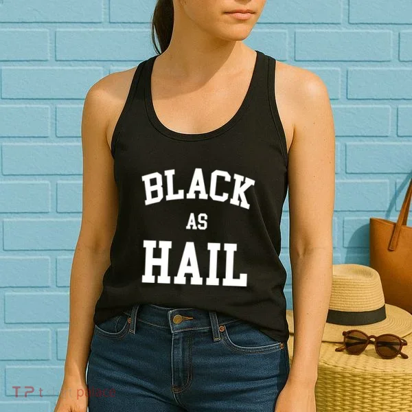 Black As Hail Pride Logo Women's Tank Top