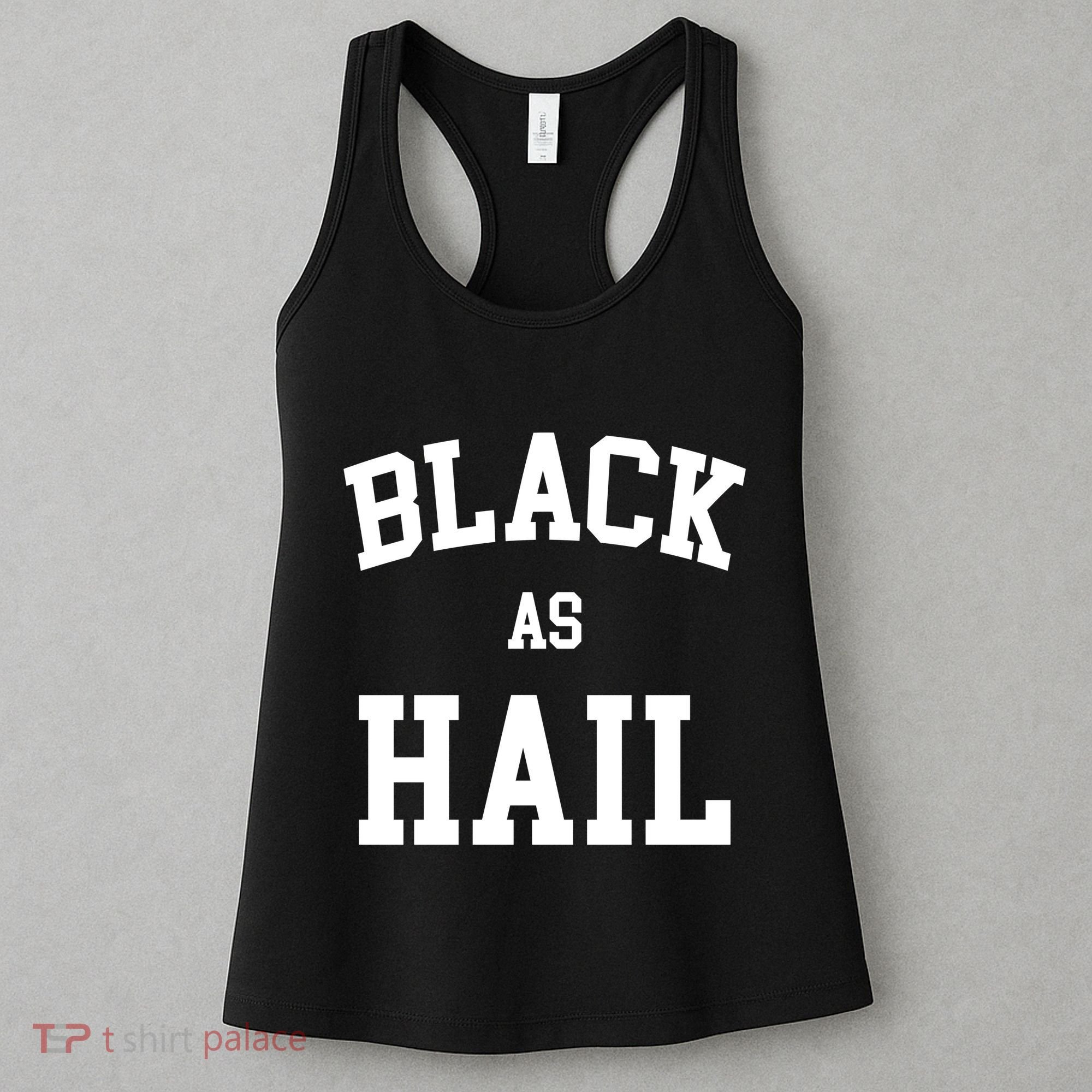 Black As Hail Pride Logo Women's Tank Top
