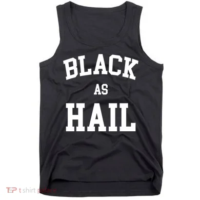 Black As Hail Pride Logo Tank Top