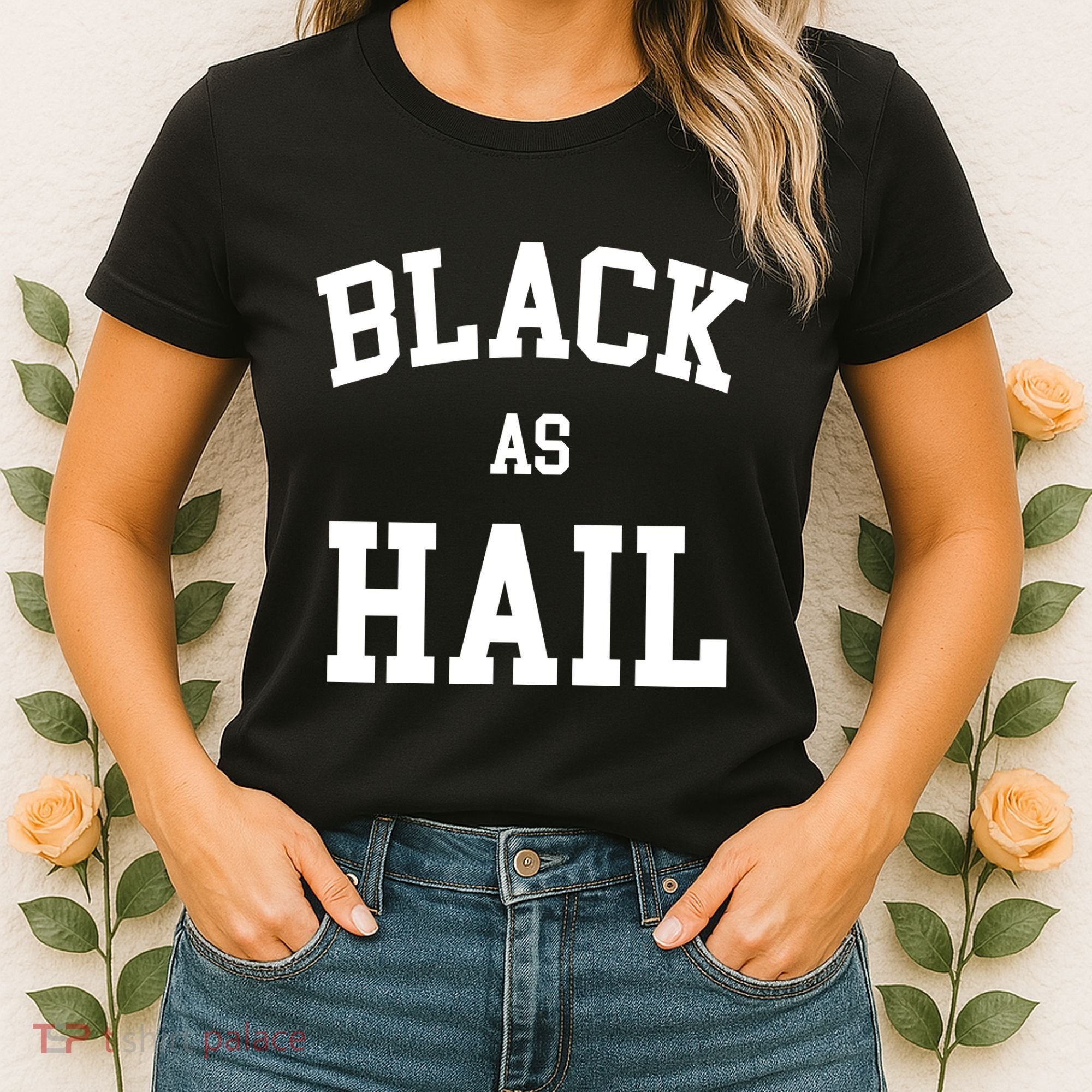 Black As Hail Pride Logo Women's T-Shirt