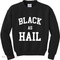 Black As Hail Pride Logo Kids Sweatshirt thumb 0