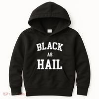 Black As Hail Pride Logo Kids Hoodie thumb 0
