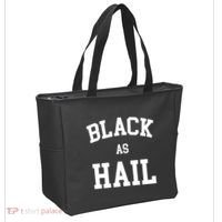 Black As Hail Pride Logo Tote Bag thumb 2