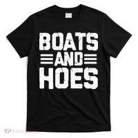 Boats and Hoes Boating Sailing Cruising Boat Captain T-Shirt thumb 0