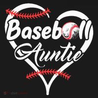 Baseball Aunt Heart Proud Baseball Auntie Women's Hoodie thumb 2