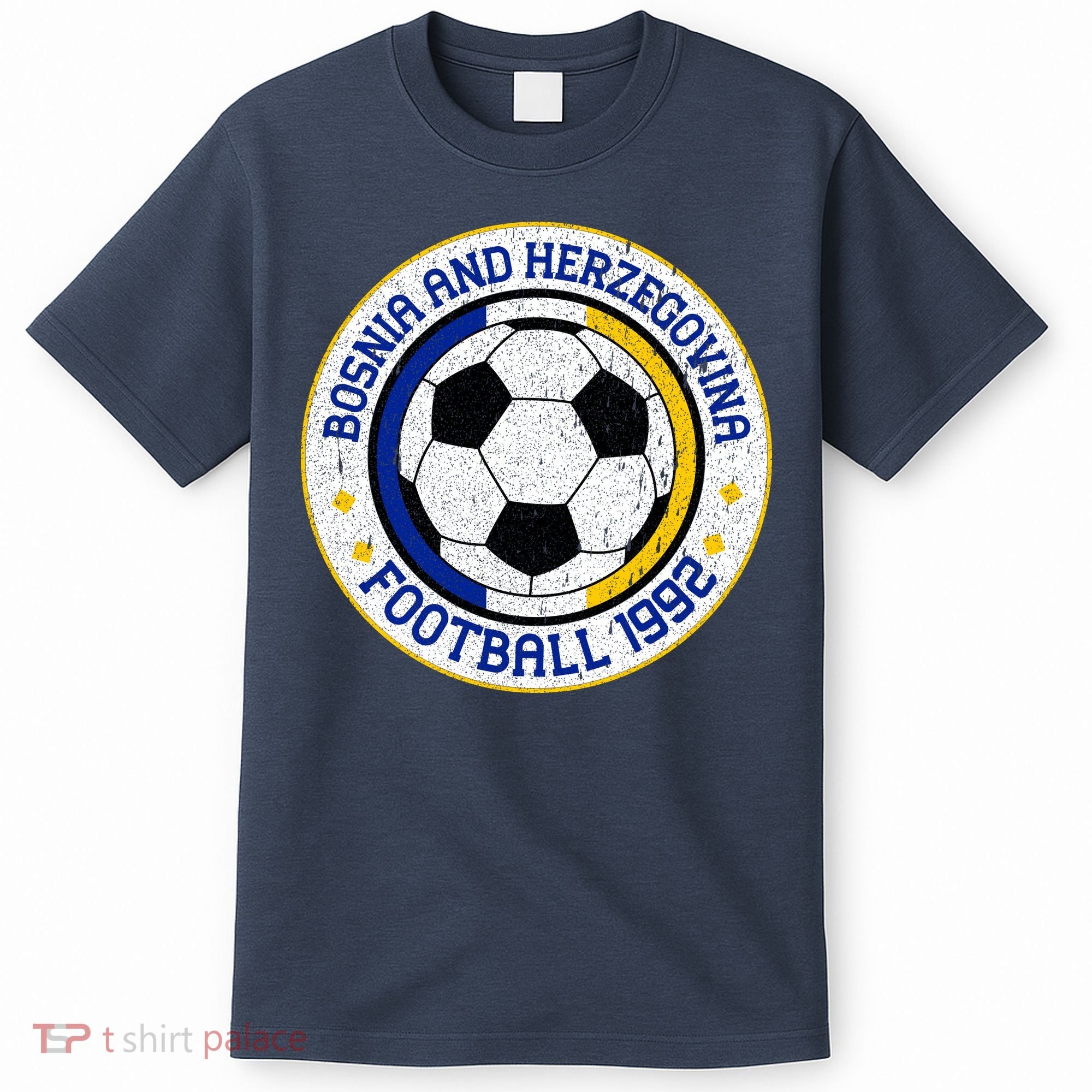 Bosnia And Herzegovina Football Vintage 1992 T-Shirt