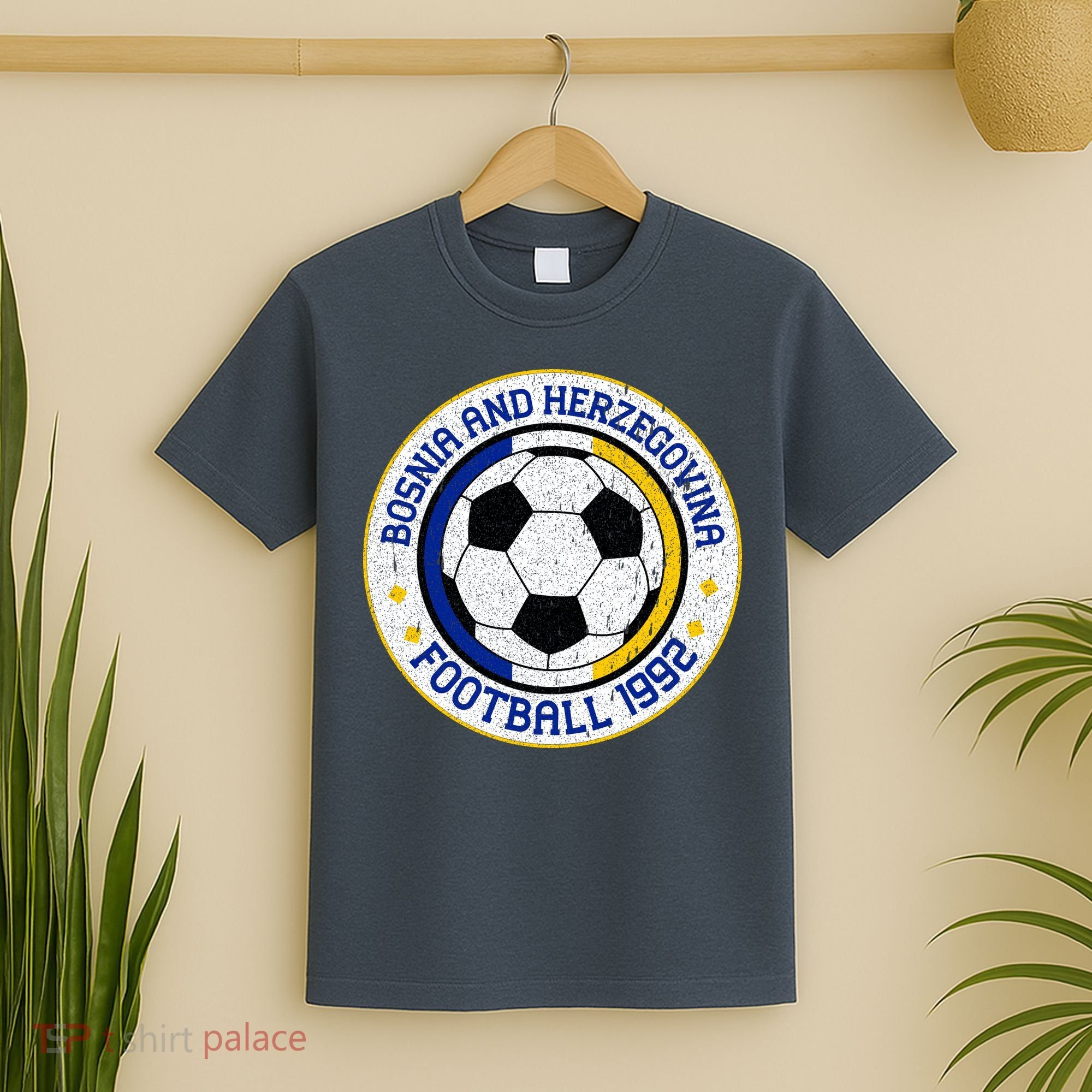 Bosnia And Herzegovina Football Vintage 1992 T-Shirt