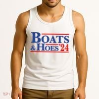 Boats And Hoes 2024 Tank Top thumb 3