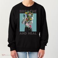 Breathe And Heal Floral Women's Sweatshirt thumb 0