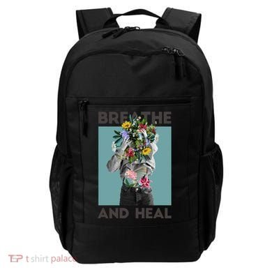 Breathe And Heal Floral Backpack