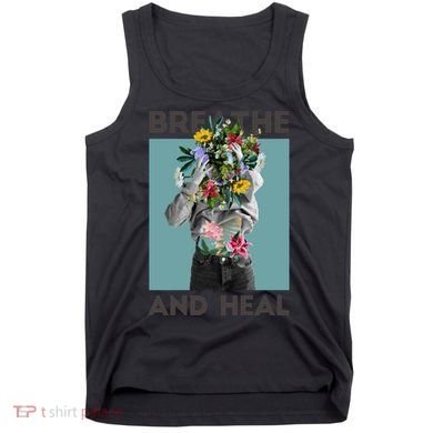 Breathe And Heal Floral Tank Top