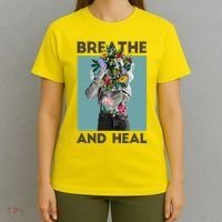 Breathe And Heal Floral T-Shirt thumb 4