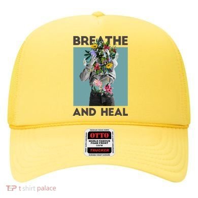 Breathe And Heal Floral Hat