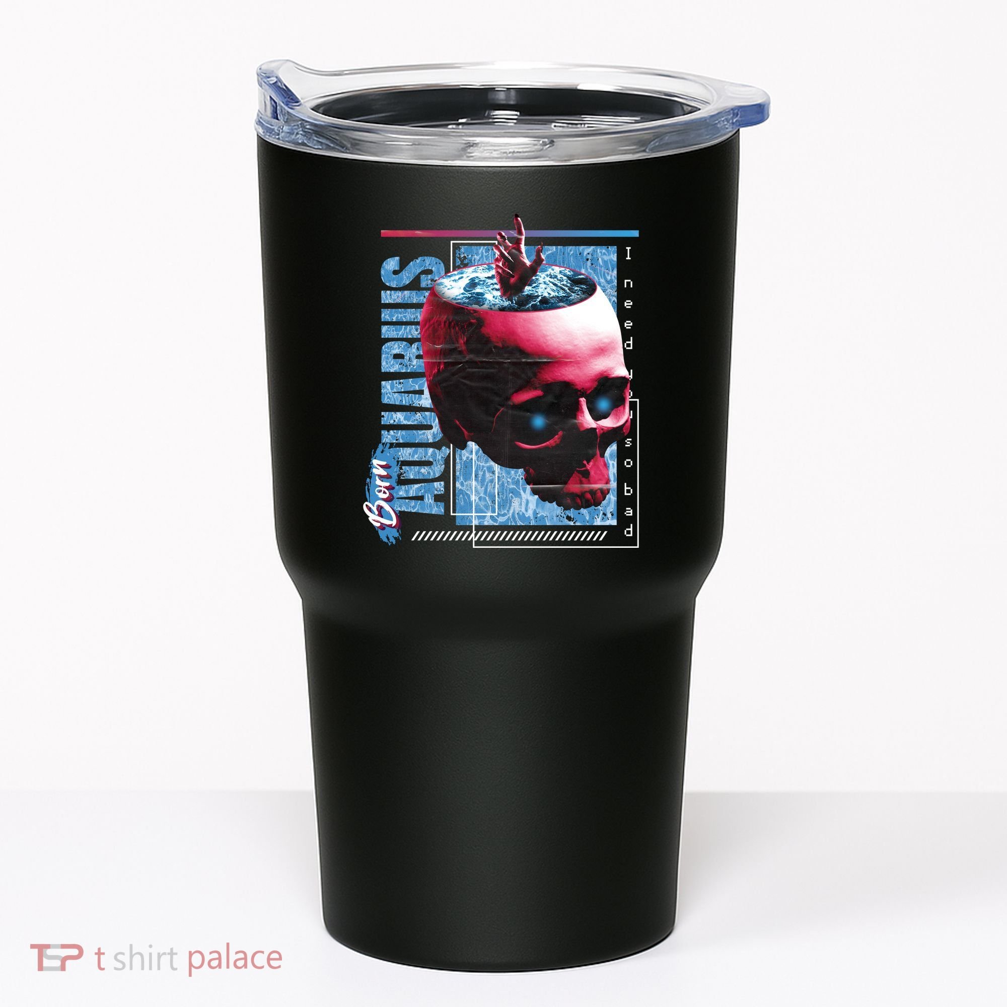 Born Aquarius Horoscope Tumbler