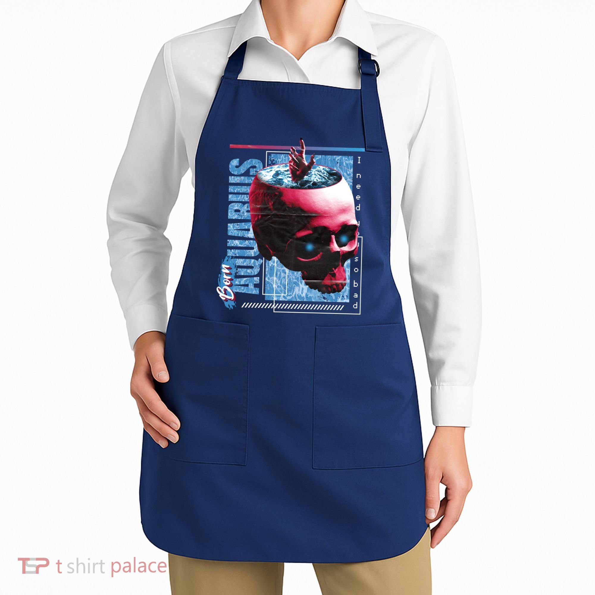 Born Aquarius Horoscope Apron