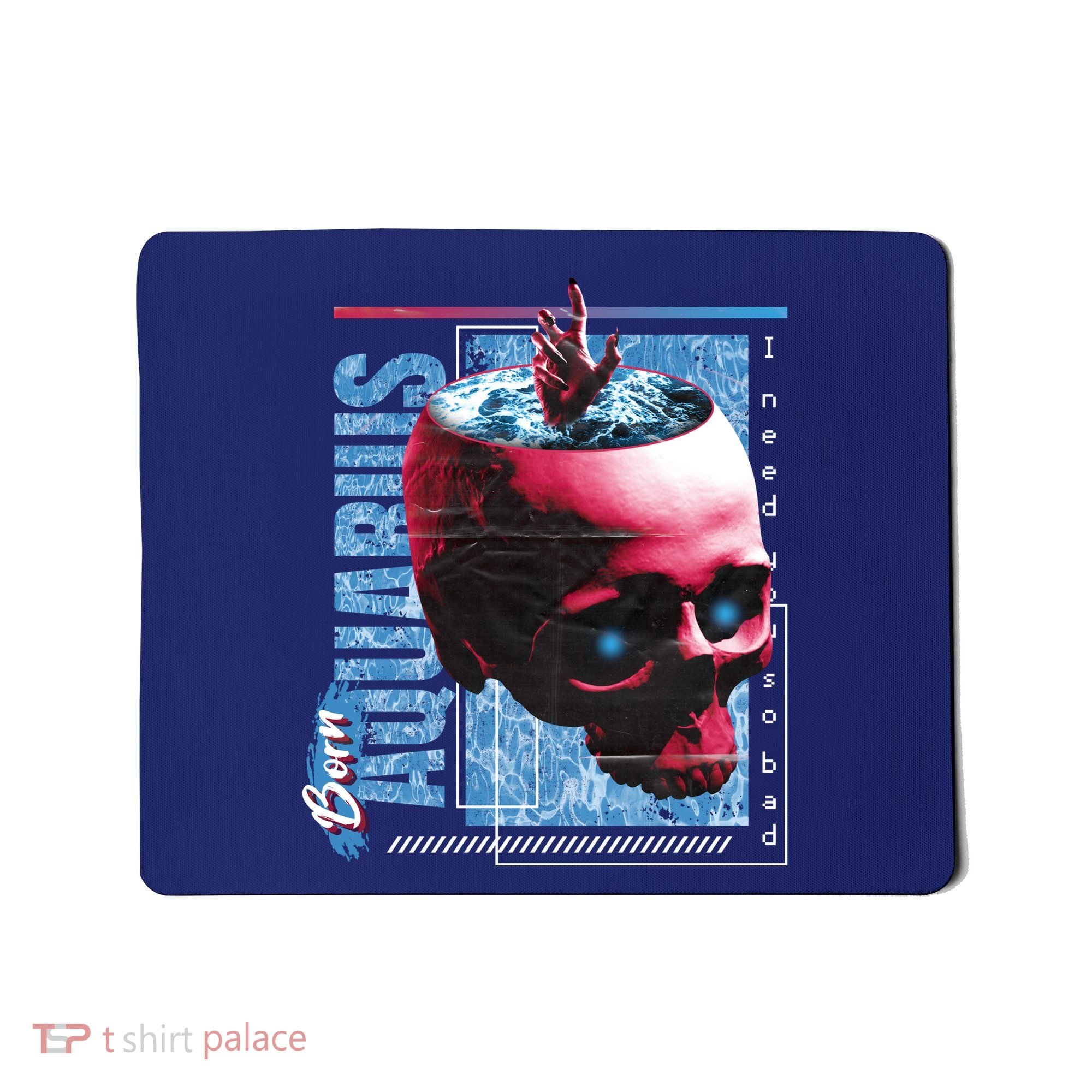 Born Aquarius Horoscope Mousepad