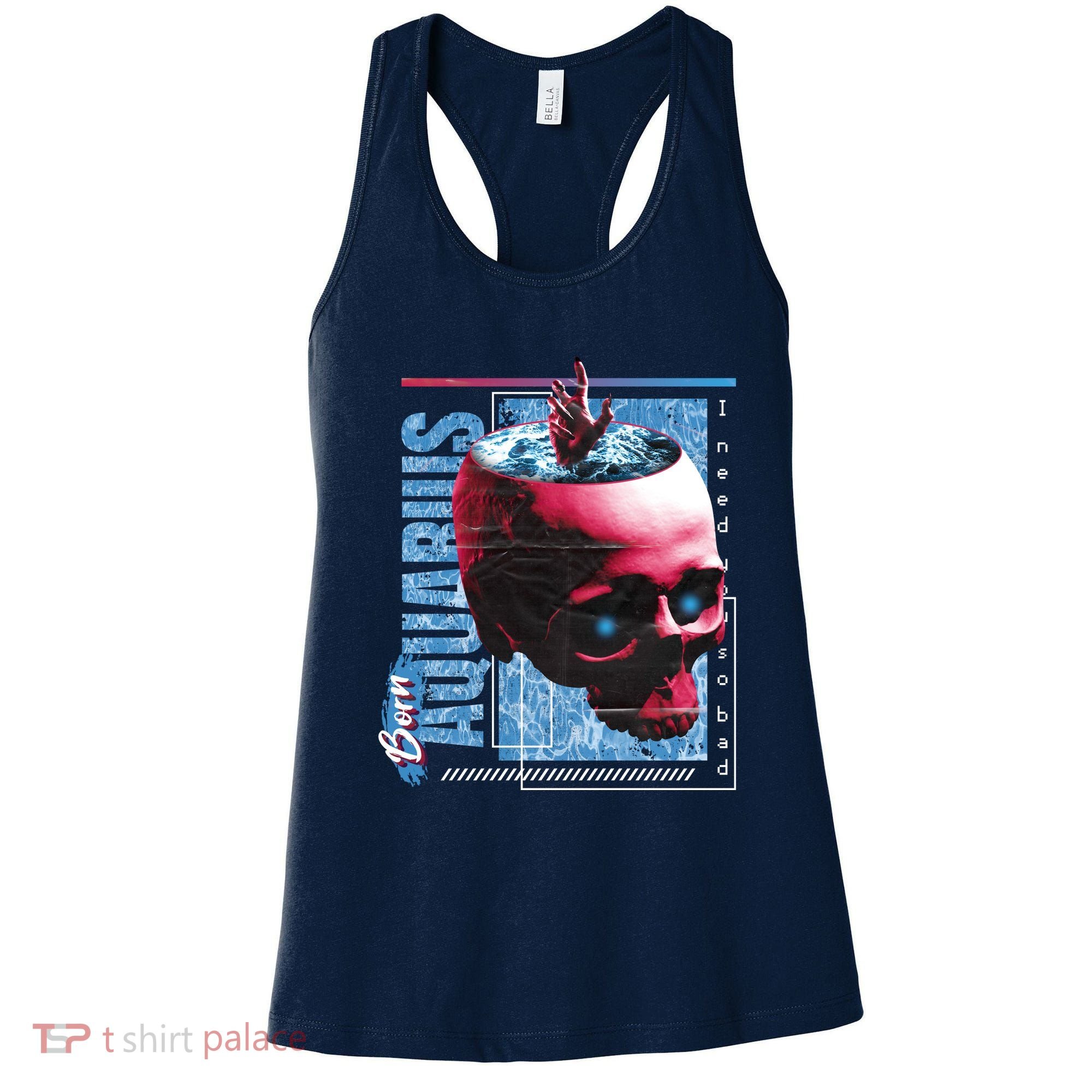 Born Aquarius Horoscope Women's Tank Top