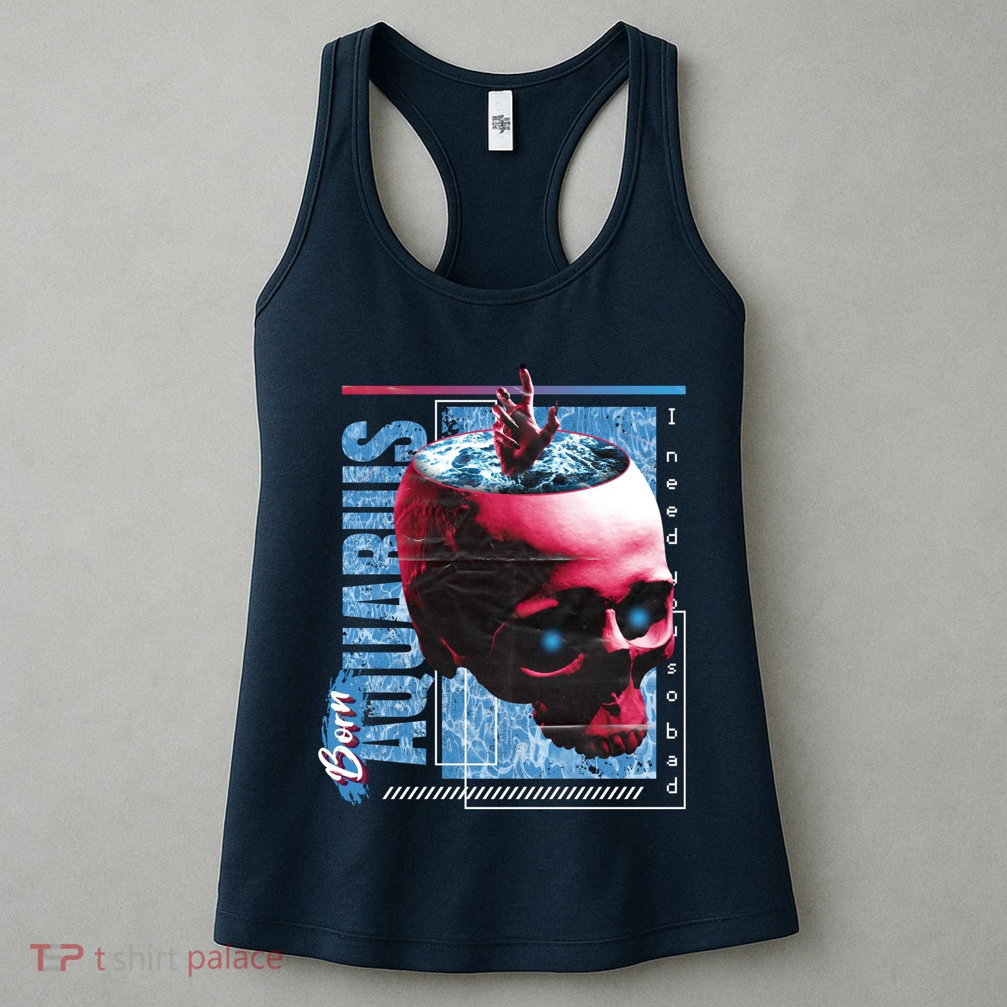 Born Aquarius Horoscope Women's Tank Top