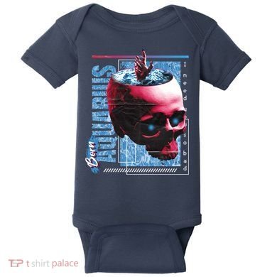 Born Aquarius Horoscope Baby Bodysuit