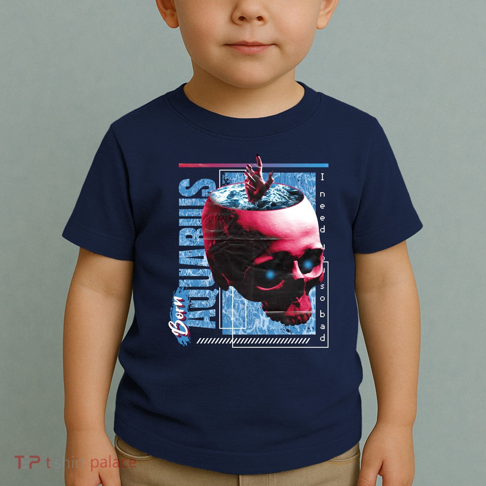 Born Aquarius Horoscope Toddler T-Shirt