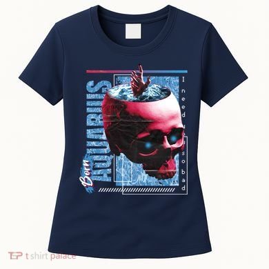 Born Aquarius Horoscope Women's T-Shirt