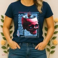 Born Aquarius Horoscope Women's T-Shirt thumb 2
