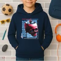 Born Aquarius Horoscope Kids Hoodie thumb 2