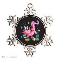 Bunny Axolotl Hunting Easter Eggs Basket Costume Ornament thumb 0