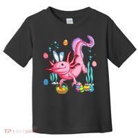 Bunny Axolotl Hunting Easter Eggs Basket Costume Toddler T-Shirt thumb 0