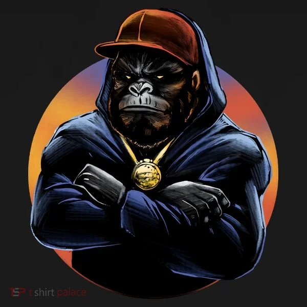 Bad Ass Hip Hop Monkey Bucket Hat