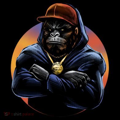 Bad Ass Hip Hop Monkey Coffee Mug