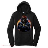 Bad Ass Hip Hop Monkey Women's Hoodie thumb 0