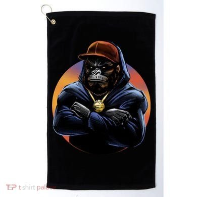 Bad Ass Hip Hop Monkey Golf Towel